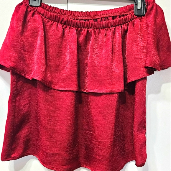 Urban Outfitters Red Blouse Size S-P - Picture 1 of 10